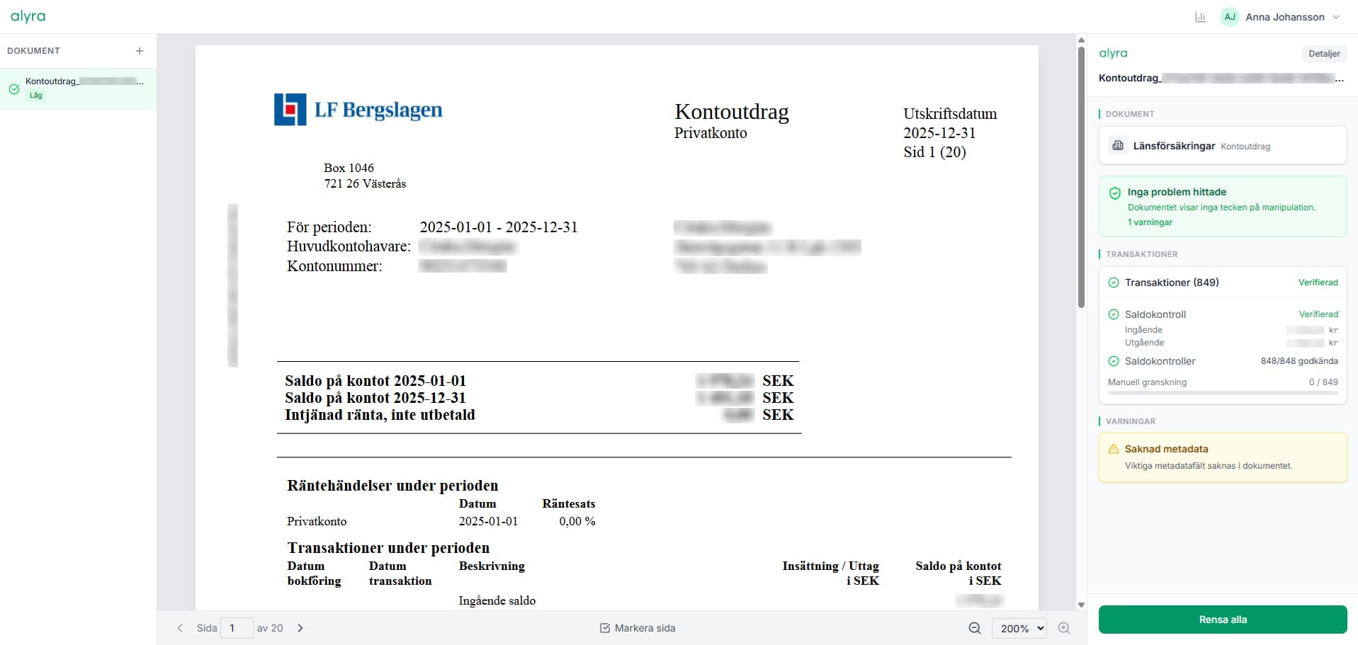 Förhandsgranskning av Alyra